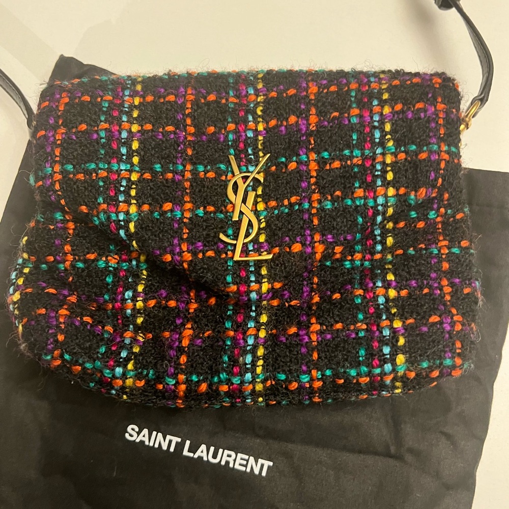 Saint Laurent LouLou Crossbody Tweed